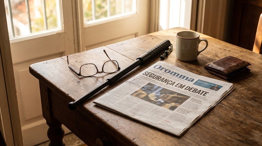 Bastão de defesa telescópico