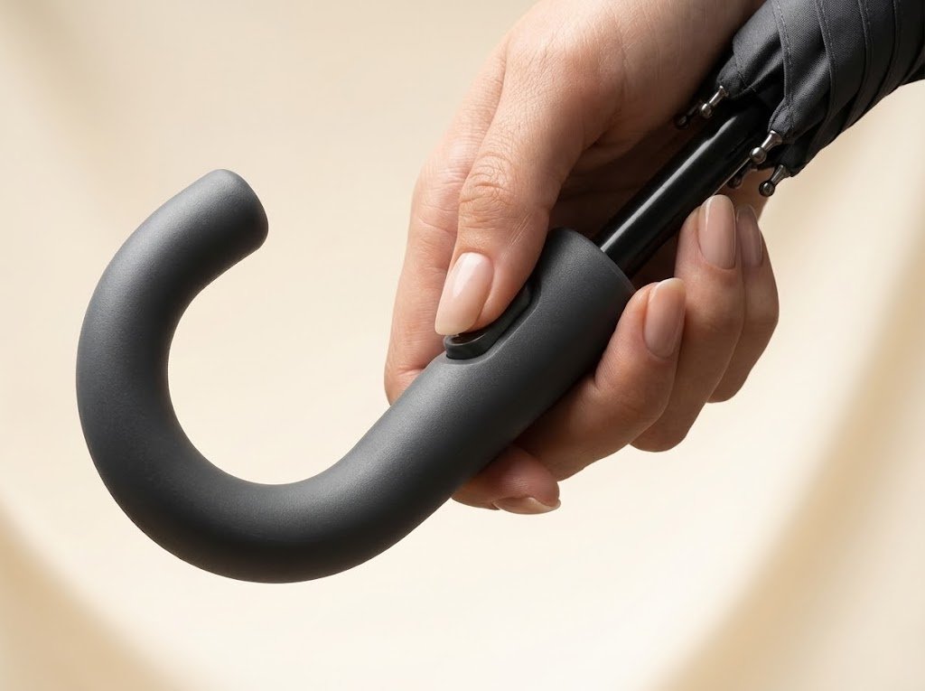 Close-up da abertura automática do ZeroGotas