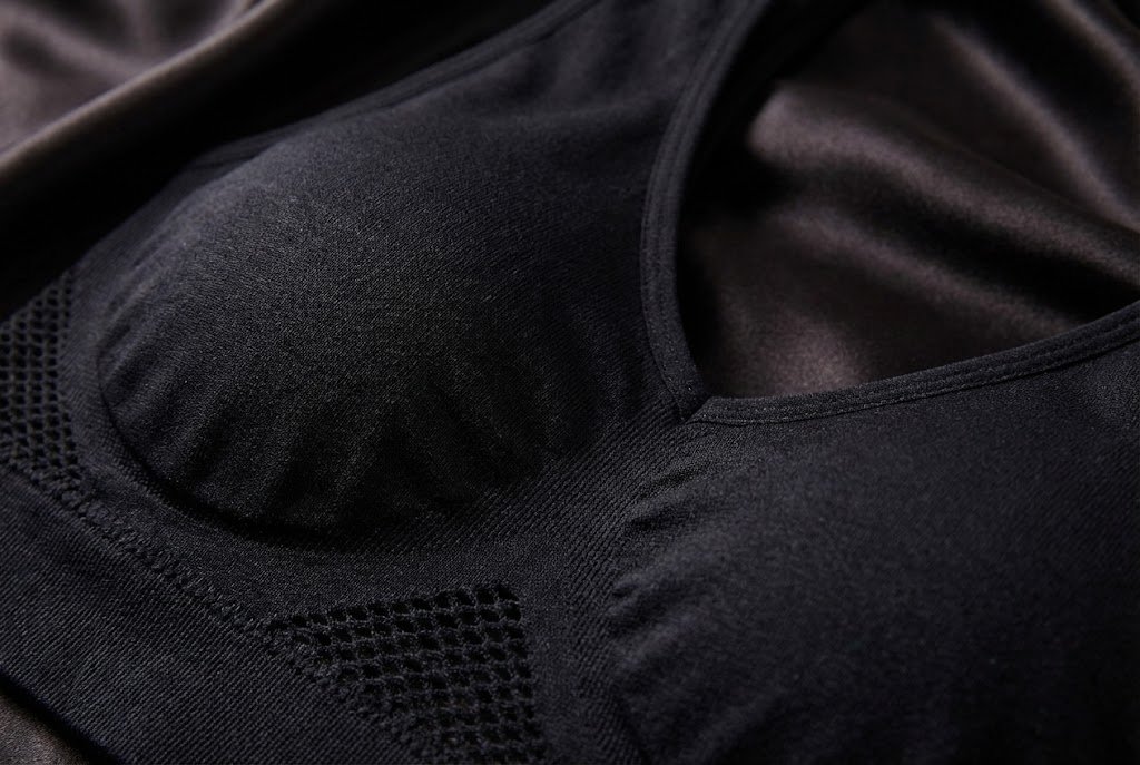 Close-up macro do tecido de microfibra premium