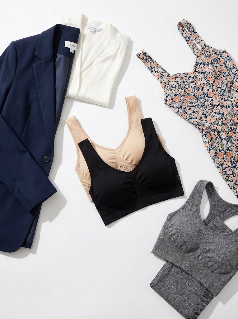 LoveBra - Mulher em ambiente caseiro confortável