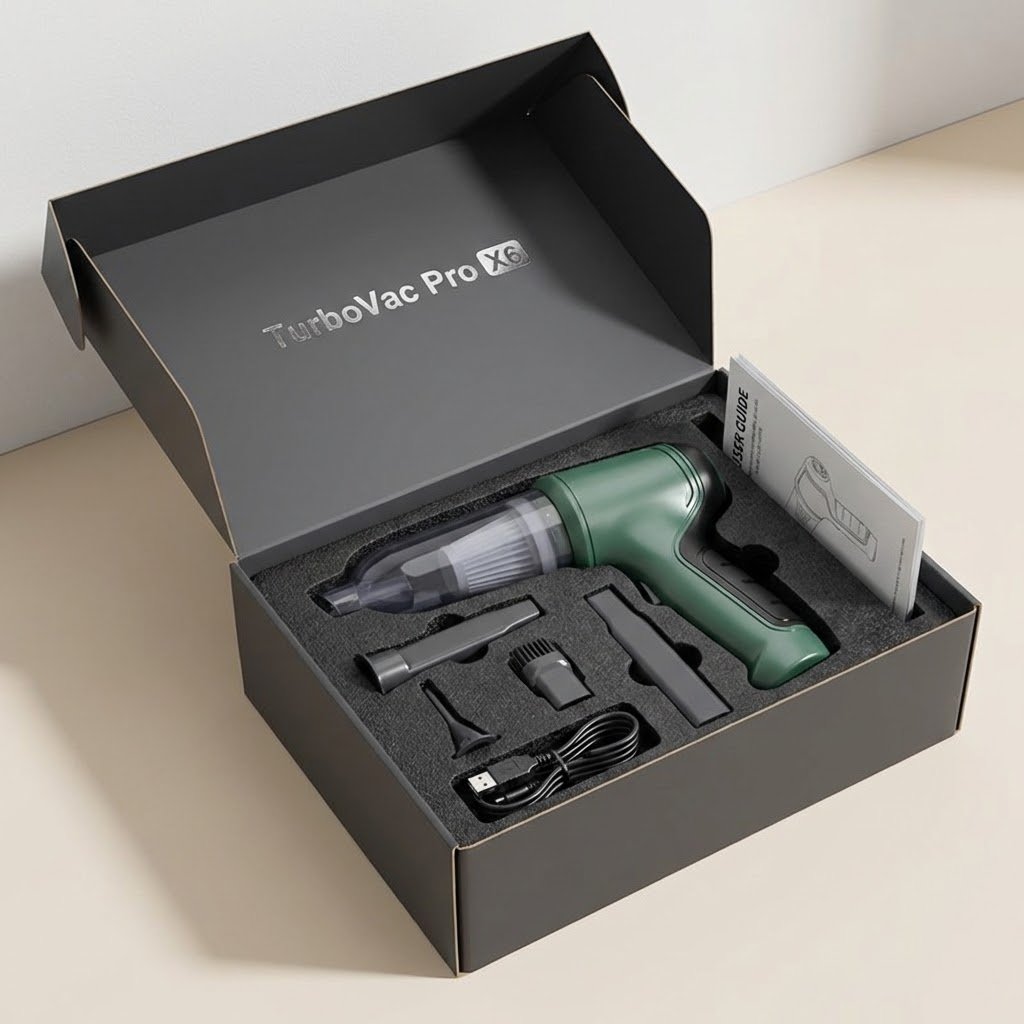 TurboVac Pro X6 Kit Completo