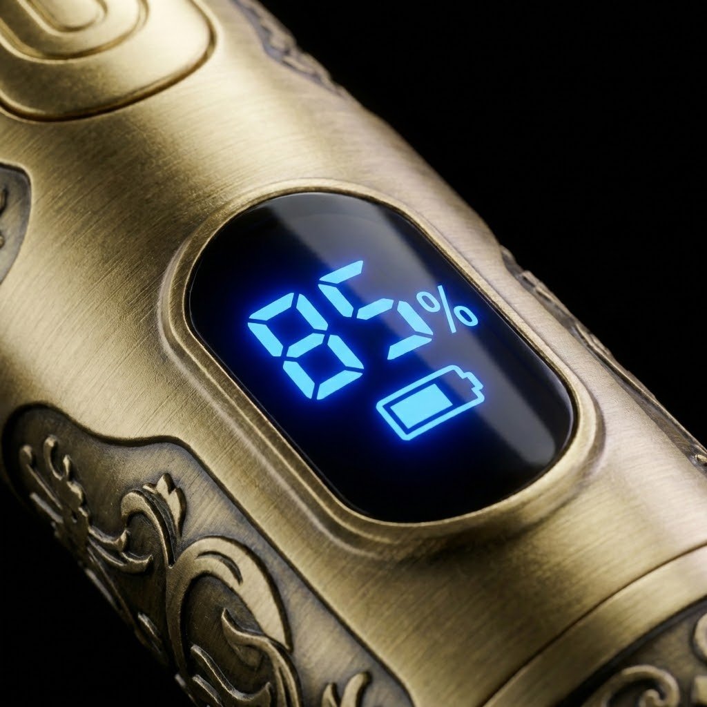 Display LCD da BudaShaver Pro