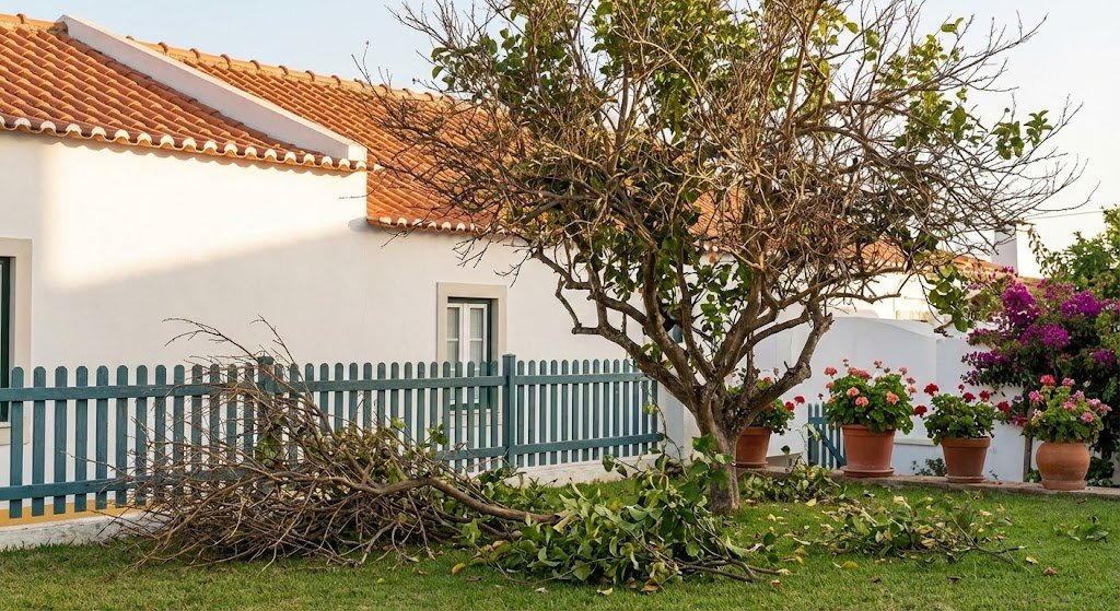 Antes - arbol sin poda