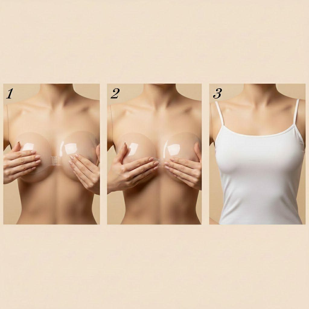 Como usar el PushUp Invisible Bra en 3 pasos