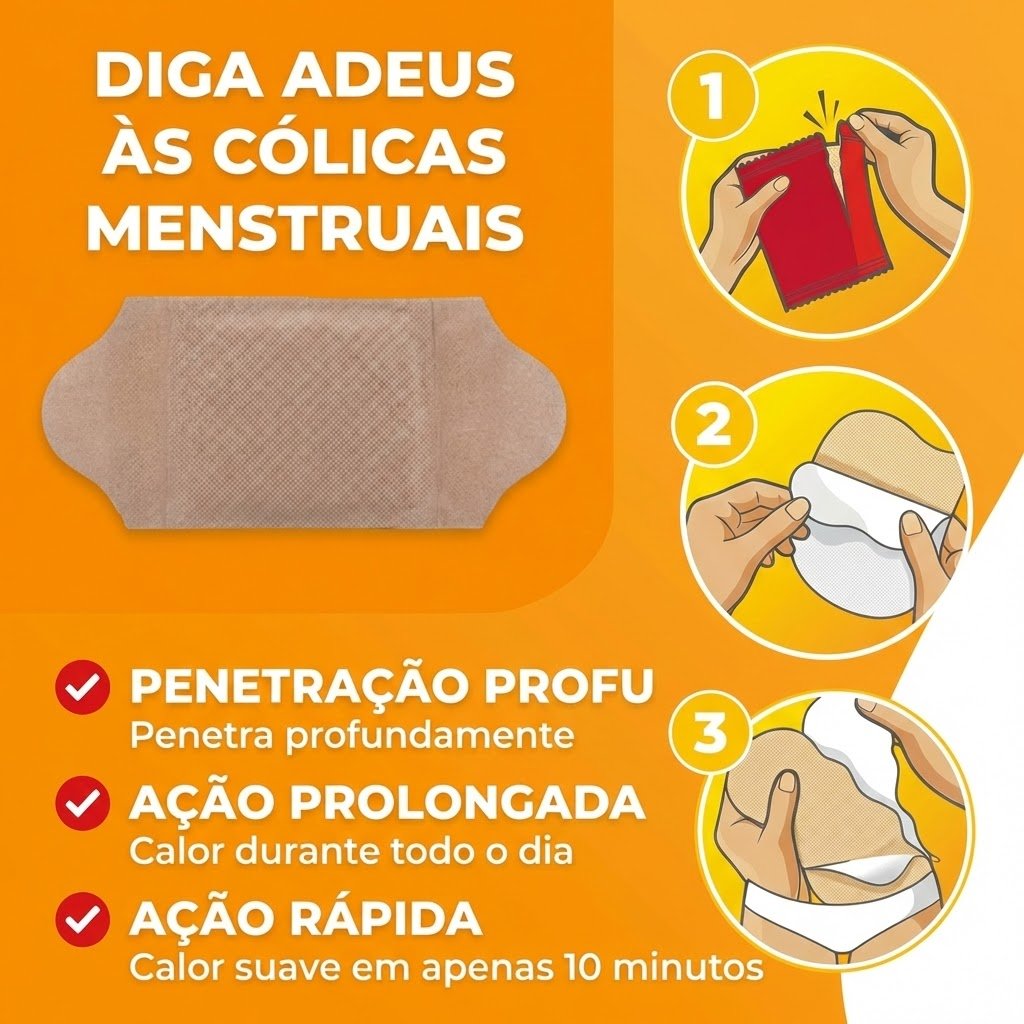 Mulher a aplicar um adesivo Sumifun na roupa interior, gesto simples e discreto, fundo claro