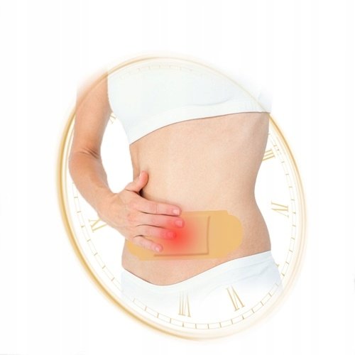 Mulher a aplicar adesivo Sumifun™ na roupa interior