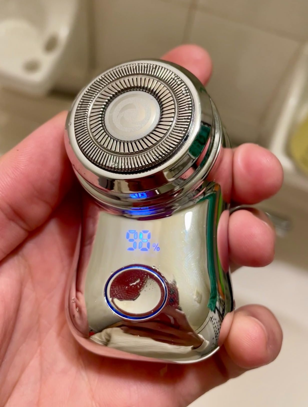 Cliente usando Mini-Shave