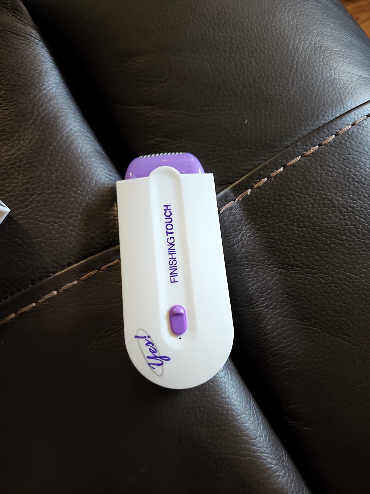 Cliente satisfeita com Finishing Touch