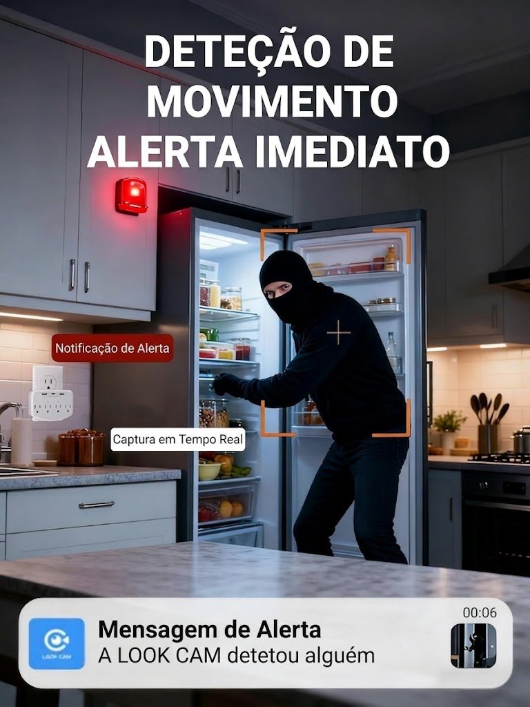 MiniCam Pro Visão Noturna