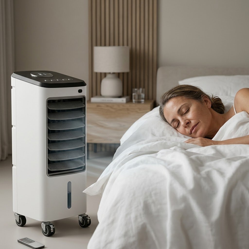 AirCooler Max — climatizador evaporativo portátil