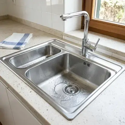 Fregadero de la cocina