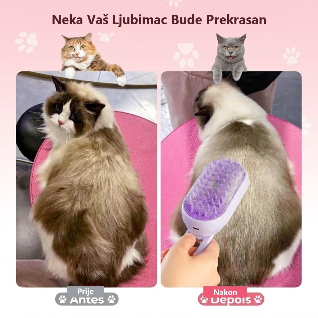 Kauč prekriven dlakama kućnih ljubimaca