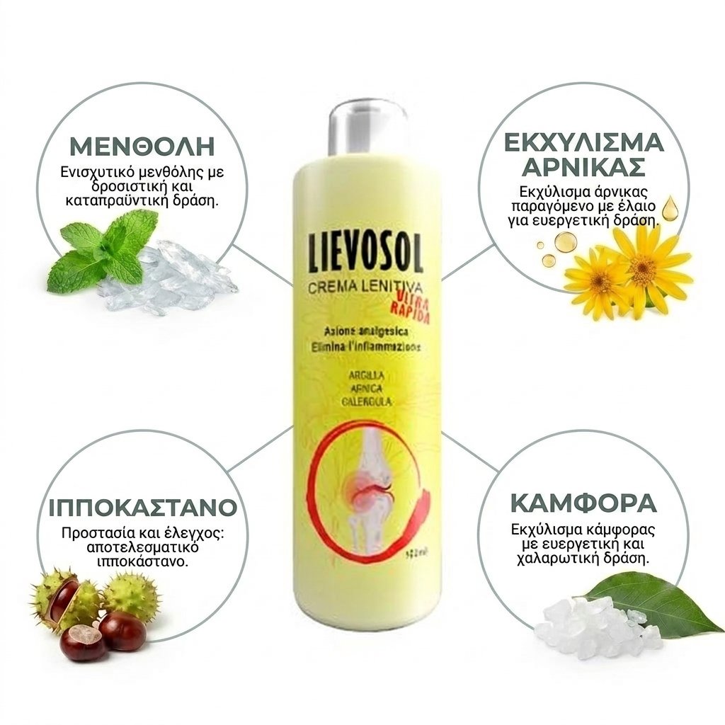 Φυσικά συστατικά του Lievosol