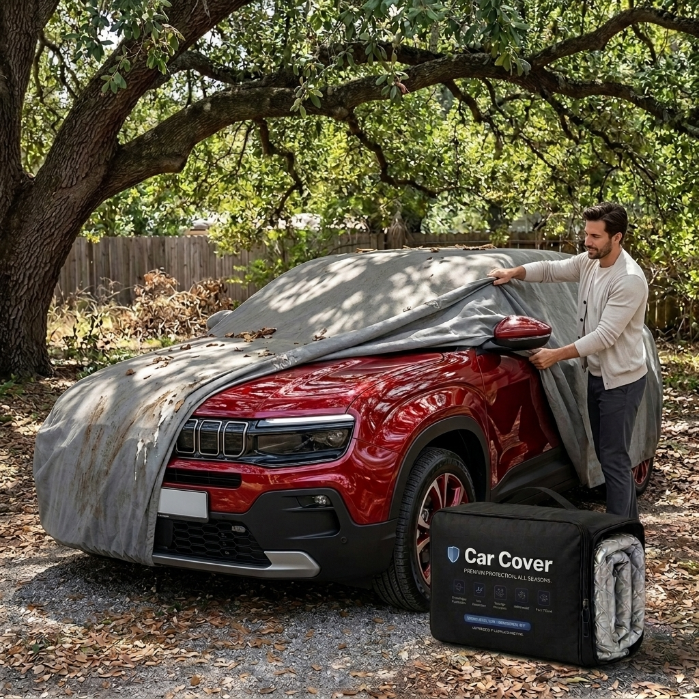 Car Cover Pro instalación rápida en 3 pasos