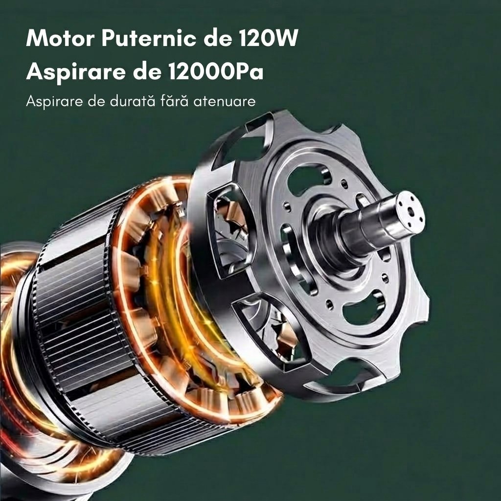 TurboVac Pro X6 Detaliu Motor