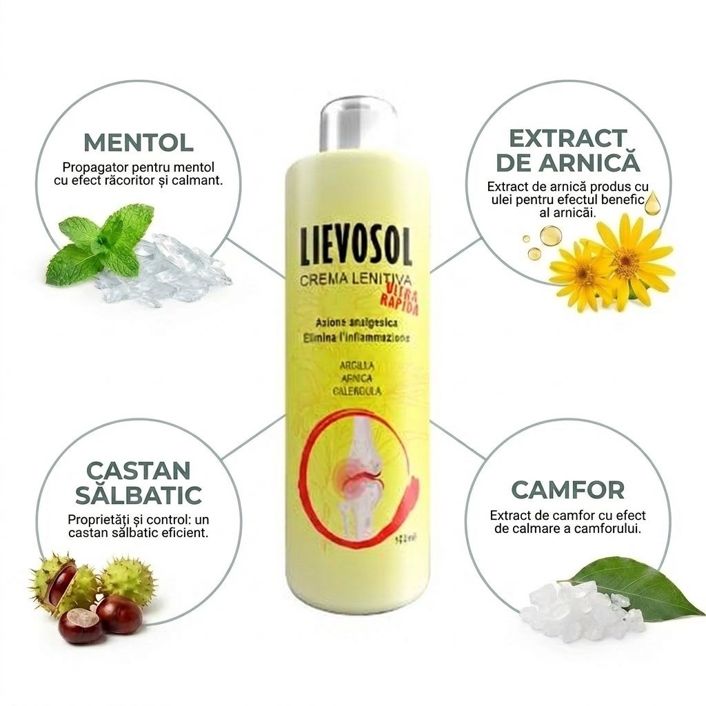 Ingrediente naturale ale Lievosol